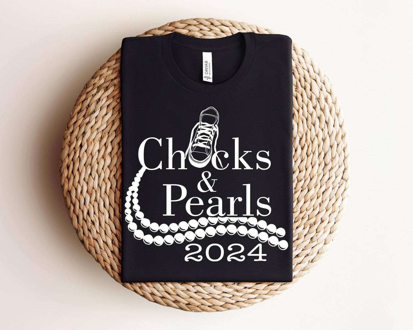 Chucks & Pearls 2024 Tee