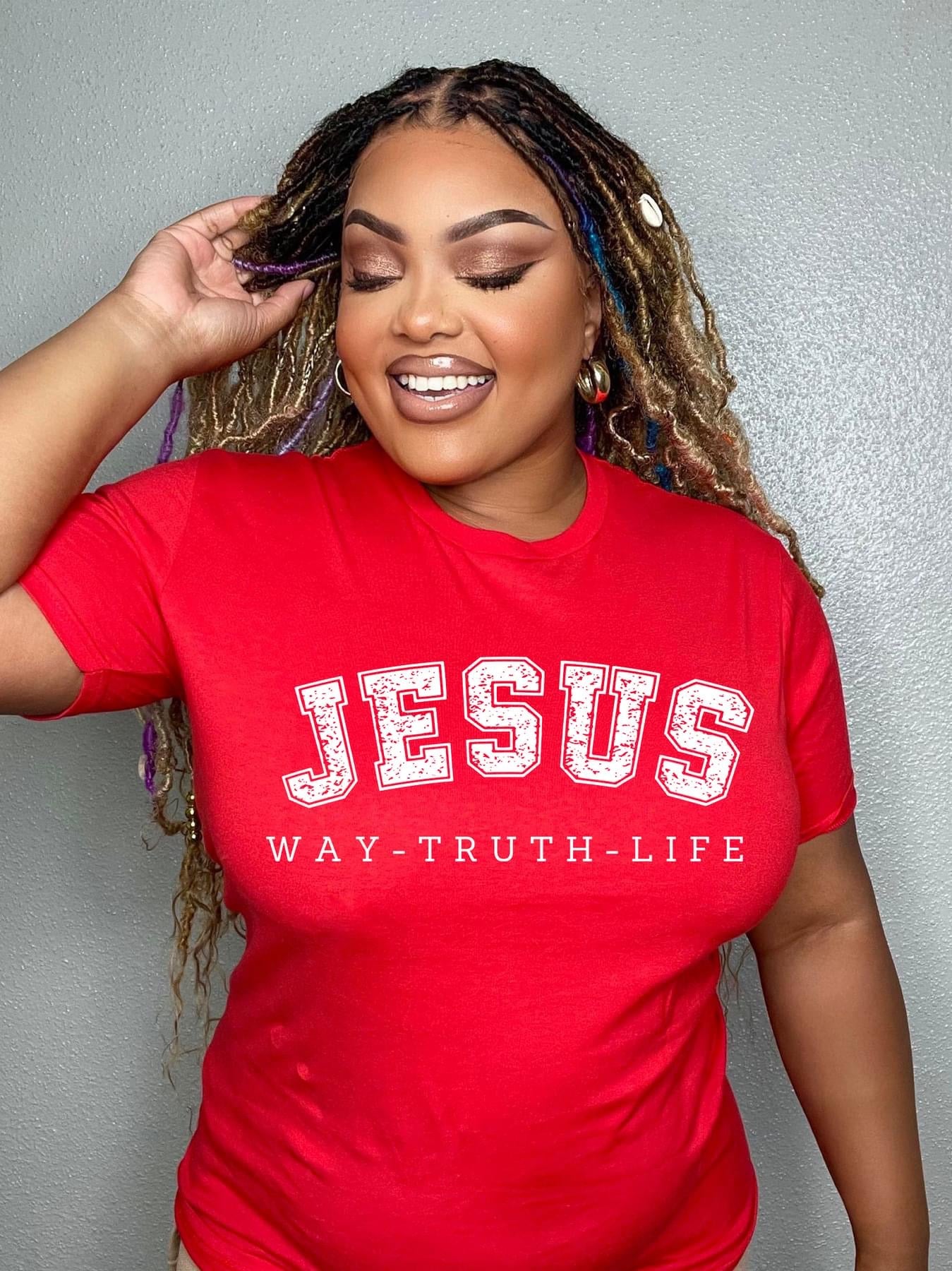 Jesus (way-truth-life) Tee