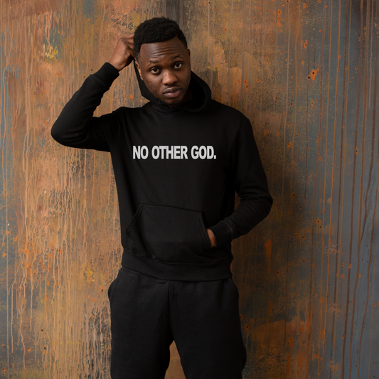 No Other God Classic Logo Hoodie