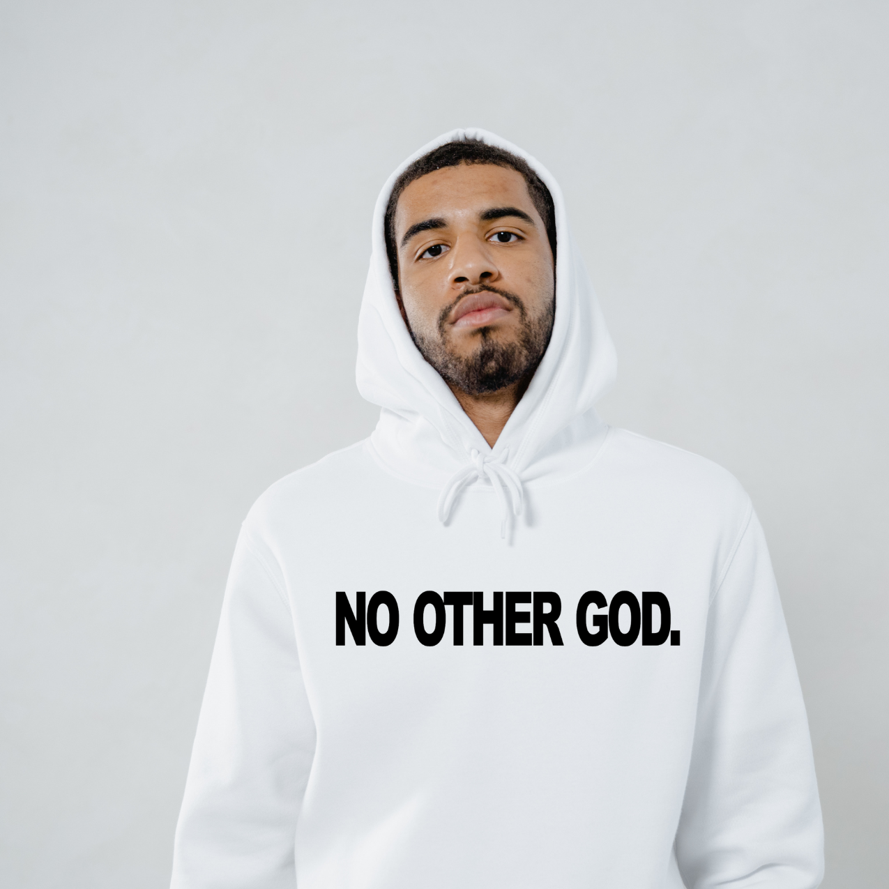 No Other God Classic Logo Hoodie