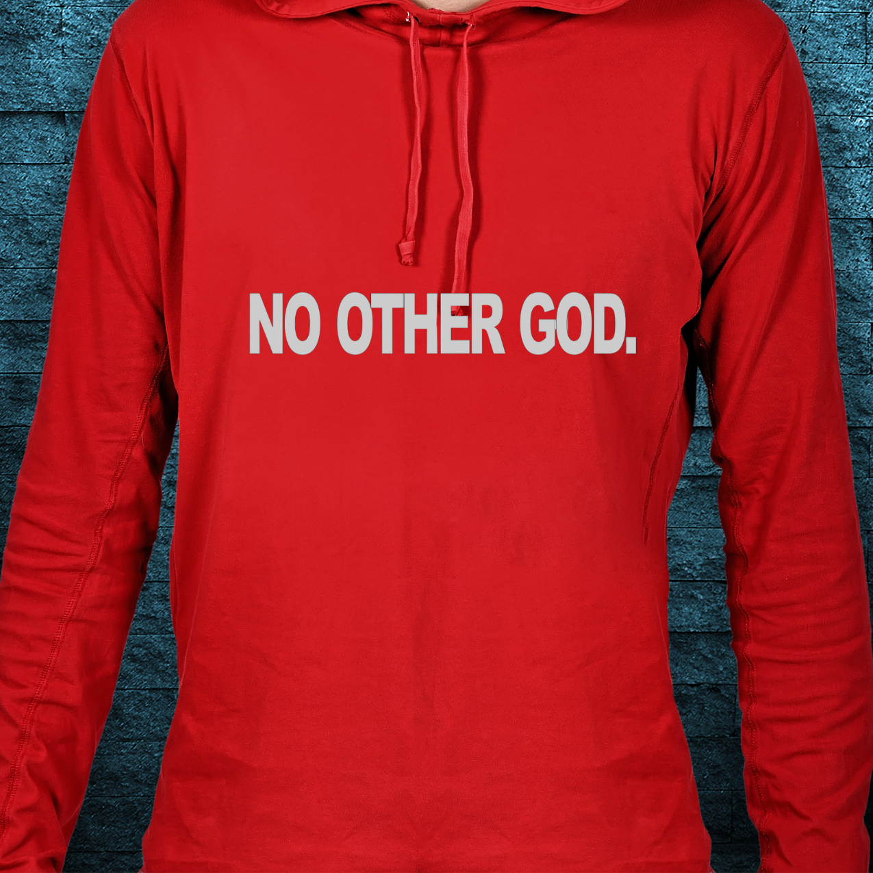 No Other God Classic Logo Hoodie